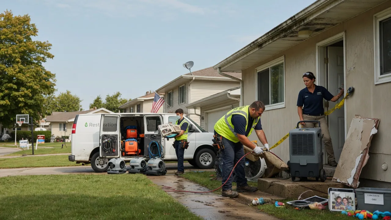 Water Damage Restoration in Brownsville, WI near me
